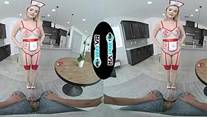 horny nurse getting fucked hard in pov vr