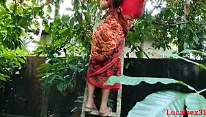 a village wife’s steamy outdoor romp in the forest with locals