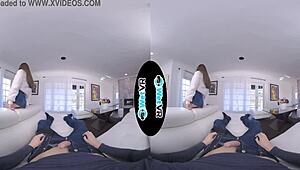 Wetvr step sister bends over for vr porn advantage