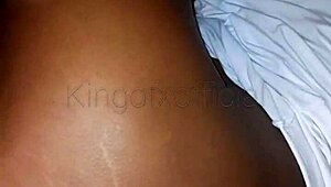 Amateur Cum on Ass in Fat Emo BBW Costume