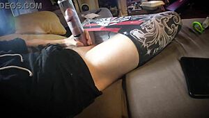 pumping my big white cock with tiffany ciskiss