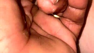 He watches interracial couple in group threesome play