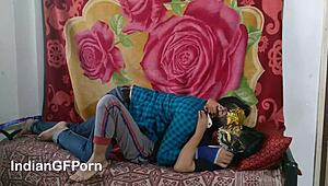 love creampie skinny young 18+ indian girl orgasms the same time as her lover