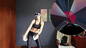 my vr exercises with dancing workout