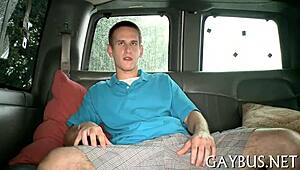 two guys getting wild in intense homo sex action