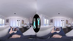 Wetvr step sister bends over for vr porn advantage