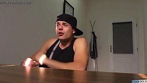 pov bareback gay fuck with hot czech hunk. damn, he needed that cash bad!