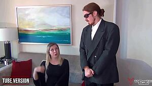 Ivanta Hump Sucks Monster Cock In Secret Service Parody