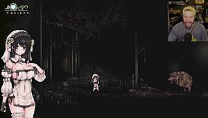 Anime Game Featuring Nun With Pussy Masturbation And Facial Cumshot