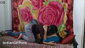 love creampie skinny young 18+ indian girl orgasms the same time as her lover