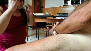 i had a very hot afternoon with crossdressing and blowjob