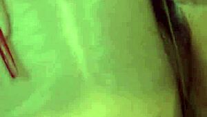 stole dildo leads to fisting and blowjob play