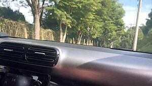 i'm watchin this sexy babe wit puffy pussy lips deepthroat n get her ass fucked, it's so hot