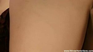 Sweet Redhead Housewife Explores Anal With Dildo