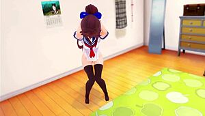 Intense Anime Hentai Outdoor Sex With Toys In Fantia Part 1