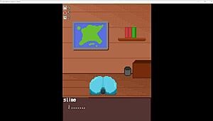 i'm in this game where slimes love sex dont you know i decided to have a pet slime with blowjob monster cock cumshot huge part 1