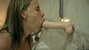 i love this juicy beauty anal masturbating to a crazy orgasm with dildo in bathroom