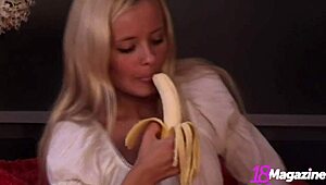 Paris Tale Craves Intense Fucking With Banana