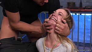 Babe Doggy Banged In Threesome!