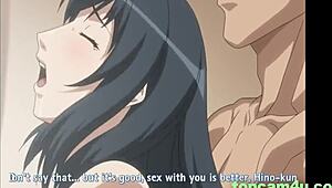 Αυτή η τσουλάρα σύζυγος hentai απατά με γιγάντια βυζιά creampie