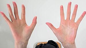 Wet Female Hands In Japanese Fetish Action!