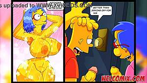 got the best tits and butts in simptoons simpsons hentai cartoons, huh?