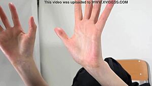 Wet Female Hands In Japanese Fetish Action!