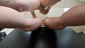 kristi love takes anal in pov scene