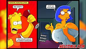 got the best tits and butts in simptoons simpsons hentai cartoons, huh?