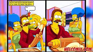 got the best tits and butts in simptoons simpsons hentai cartoons, huh?