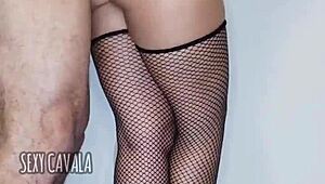 Morena Safada Jerking Big Cock With Moans