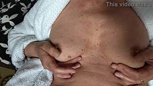 hungarian mature milf shows off her sexy tits and pussy