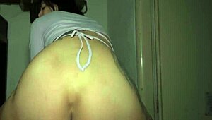 Yo, this cute Russian rides cowgirl on a huge cock in public! 😍