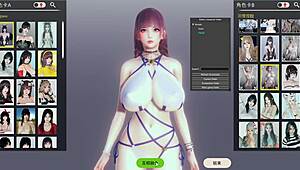 creating characters in honey select 2 with various features