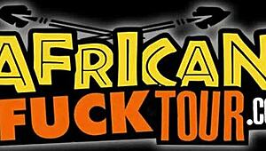 Sexy black teen gives intense blowjob, face covered in cum