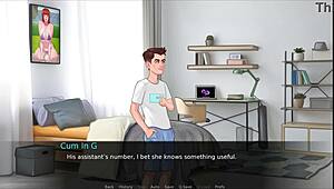 Pornstar Sucks Big Cock In Hentai Game!