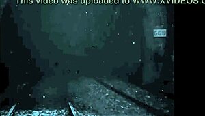 Sjelden gammel biseksuell gruppeaction i vintage stil