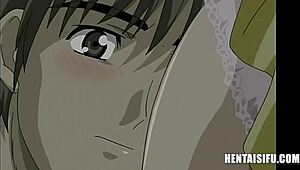 Girls of different sizes fuck wimp back to back