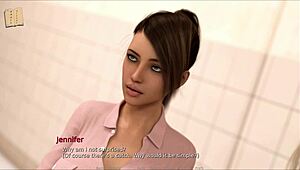 Exploring the game inside Jennifer 43 adventure