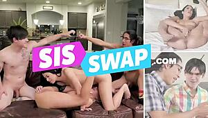 Stepsiblings Have Fun Together