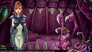 playing slutcraft, the milf flashes and squirts in the gym bathroom