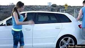 classy milf fucked and jizzed on belly, roleplay taboo storyline cowgirl riding babe