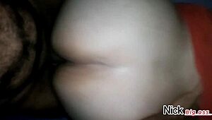 Big Tits BBW Latina Fucks Husband Hard