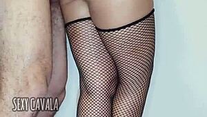 Morena Safada Jerking Big Cock With Moans