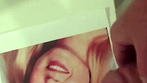 detailed cum tribute masturbation for beautiful russian woman with cute features