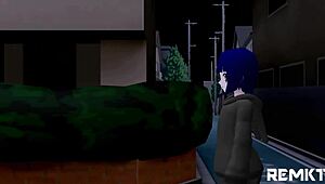 mmd giantess encounter with a succubus, face sitting blowjob insertion tall bedroom cartoon huge fetish