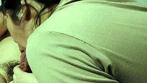 Asian girlfriend wants to ride on top and gets wild