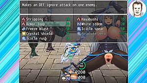 Knight Styria Loses Game To Slut Lord Demon In Hentai Toilet