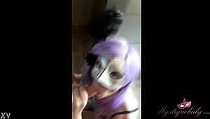 mystiquelady com - step brother shocks me in bathroom