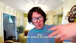 oi, yorkshire nerd scoring a blowjob from chubby brits